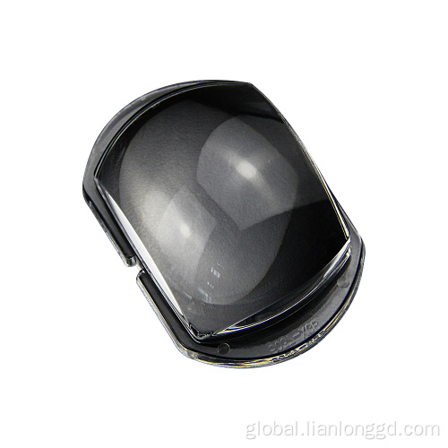 PMMA lens for electric vehicle lighting